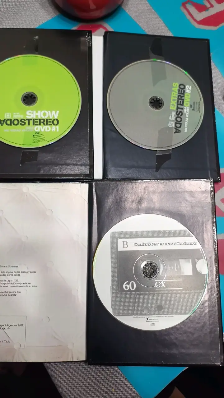 DVDs Soda Stereo Gira Me Verás Volver + CD - 3