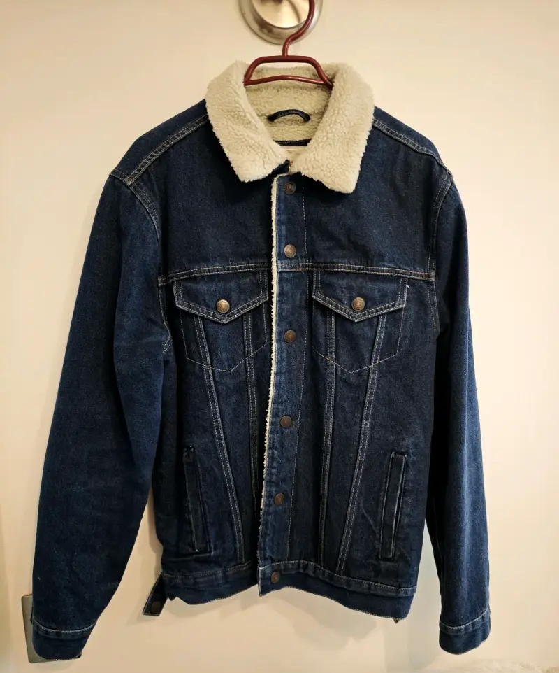 Chaqueta de mezclilla Robert Lewis, con chiporro - 1