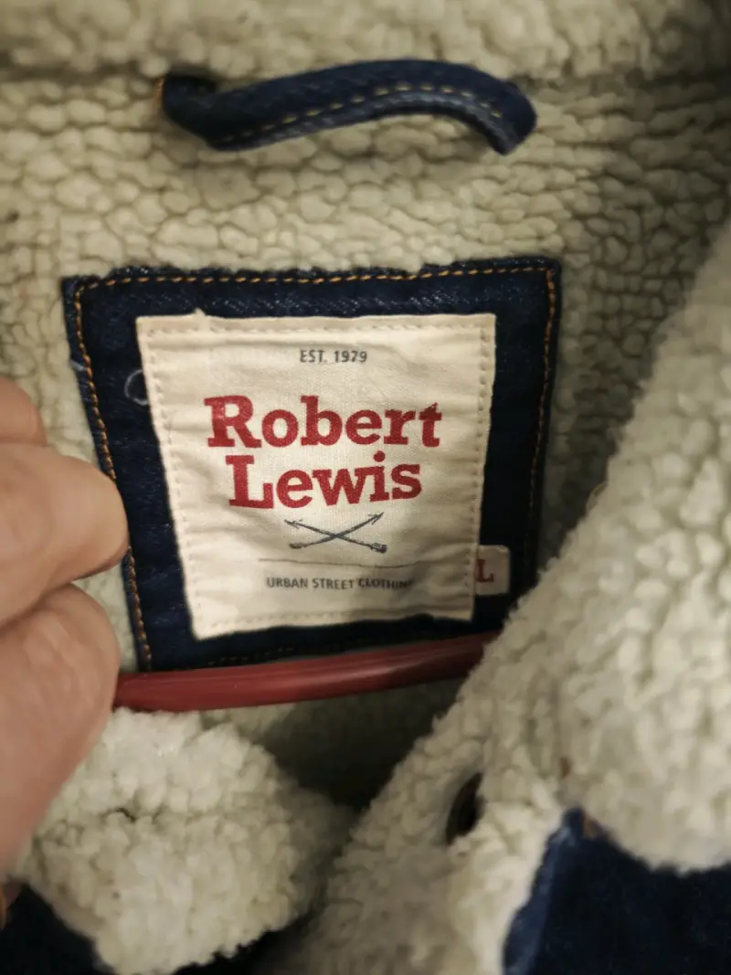 Chaqueta de mezclilla Robert Lewis, con chiporro - 2
