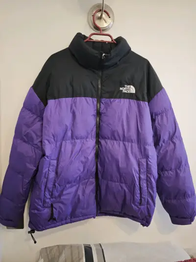 Chaqueta The North Face morada y negra - miniatura 1