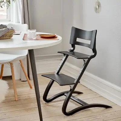 Silla Leander color negro. - miniatura 3