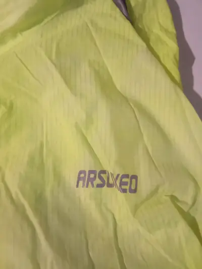 Chaqueta cortaviento amarilla talla XL - miniatura 2
