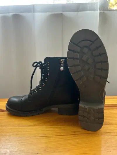 Botines negros de cuero Bruno Rossi - miniatura 4