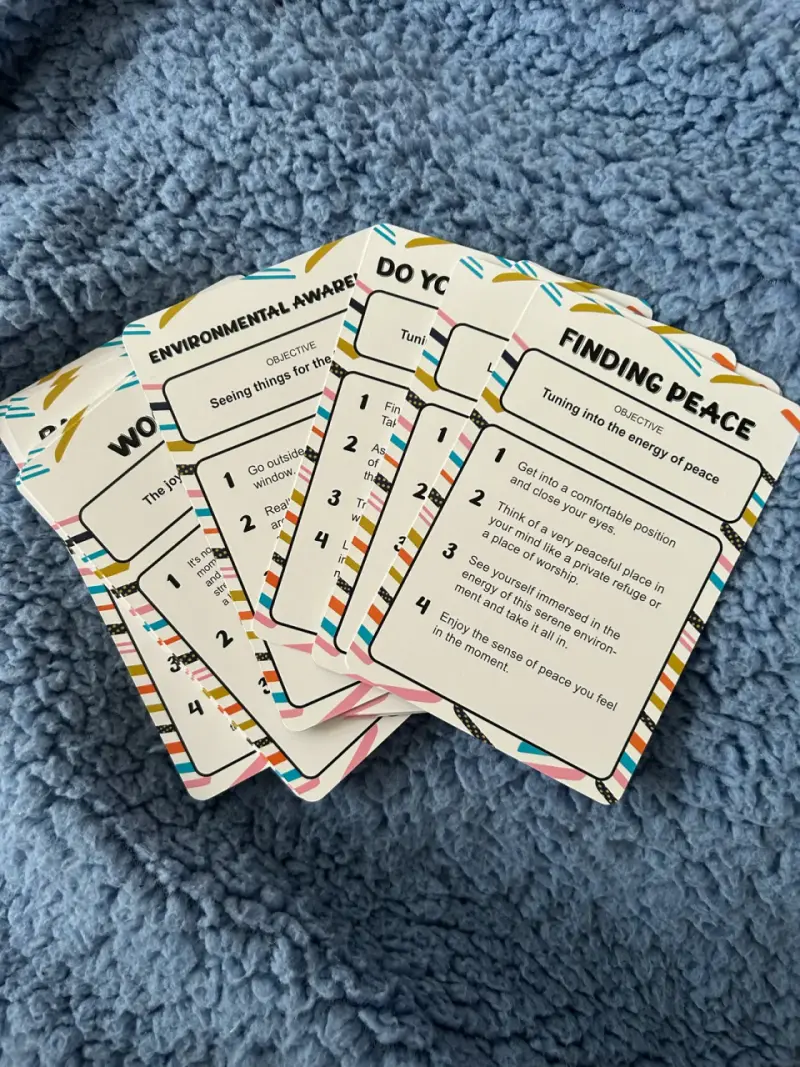 Cartas de alivio de estrés y autocuidado (Inglés) - 3