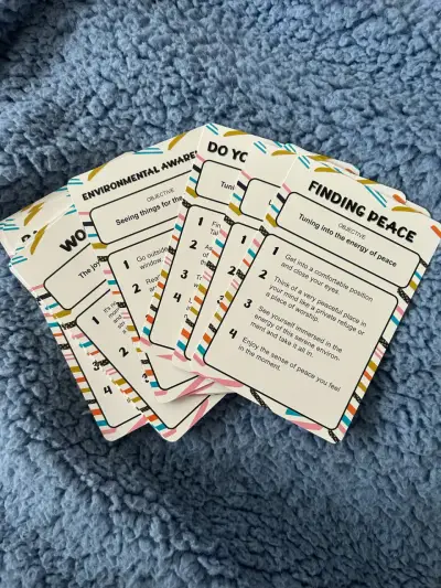 Cartas de alivio de estrés y autocuidado (Inglés) - miniatura 3