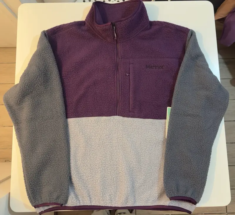 Polar Marmot bicolor morado y gris - 1