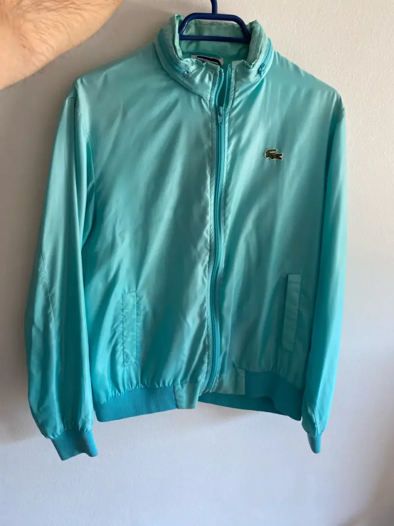 Chaqueta cortaviento Lacoste celeste