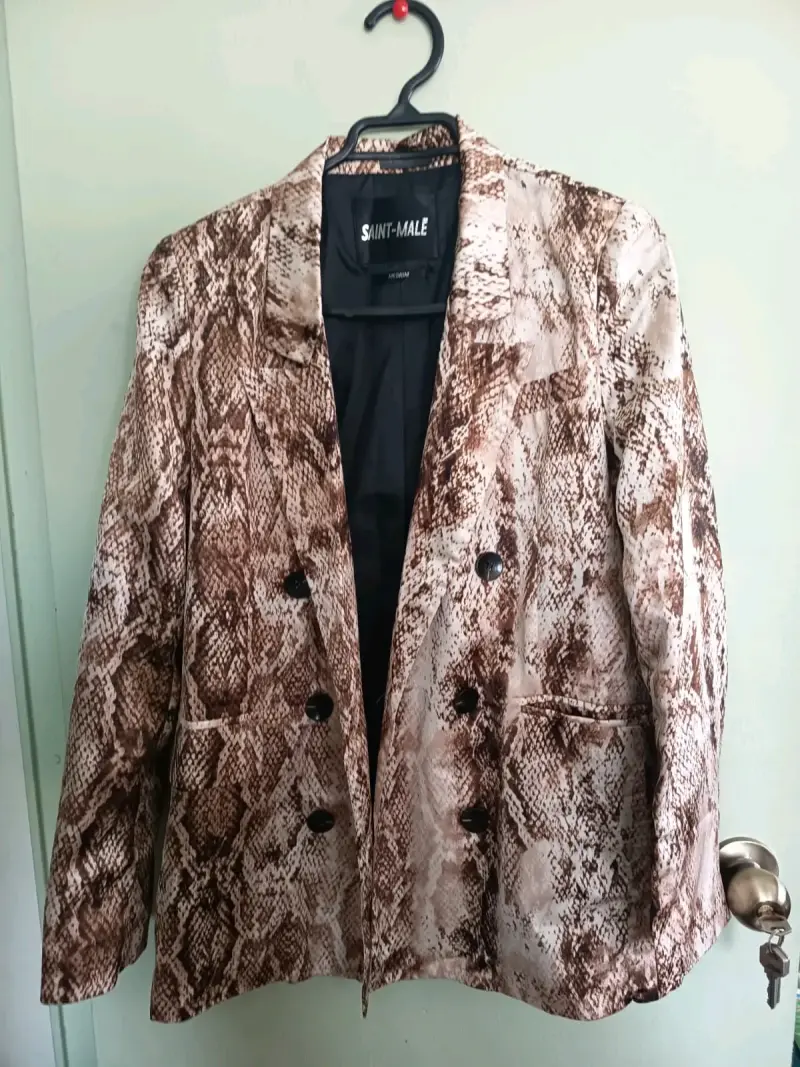 Blazer animal print Saint Male