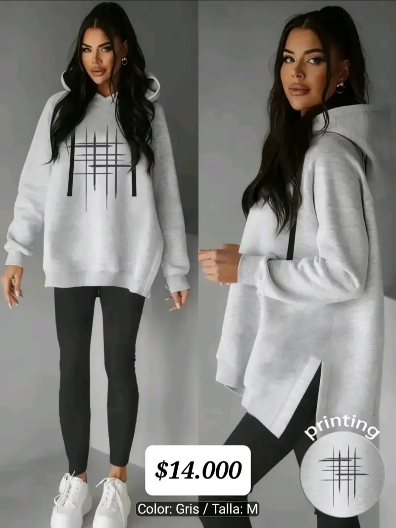 Suéter de colores mezclados para mujer - 5