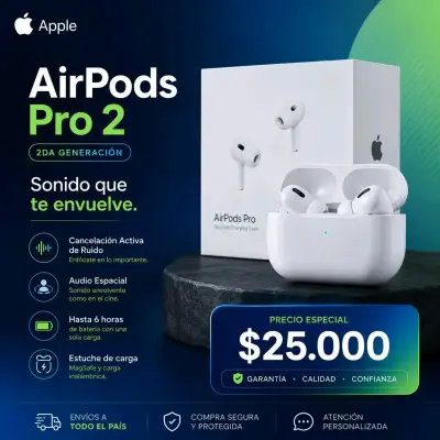 Apple AirPods Pro con estuche de carga - miniatura 2