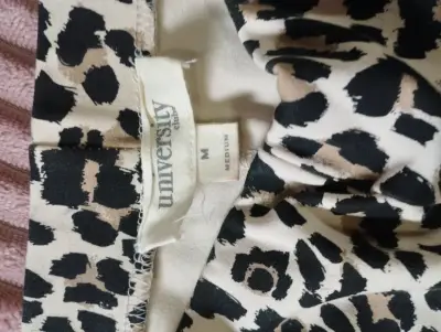 Pantalones estampado leopardo mujer - miniatura 2