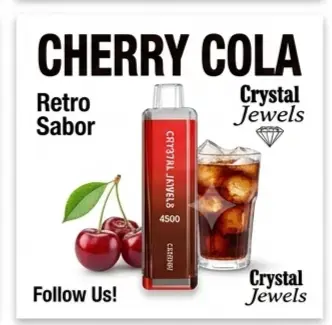 Vape sabor Cherry Cola Crystal Jewels