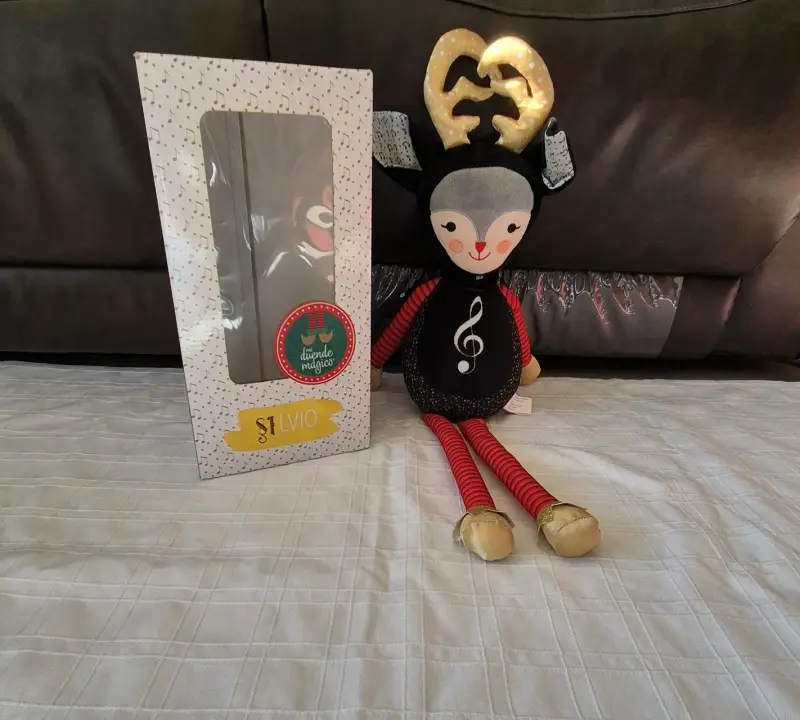 Duende mágico Silvio con caja