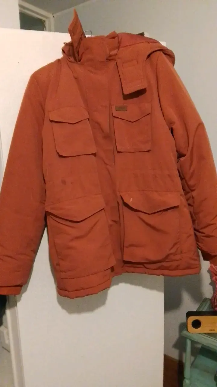 Parka de invierno color terracota - 1