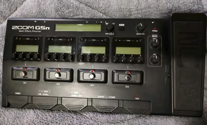Pedalera multiefectos Zoom G5n para guitarra - 5