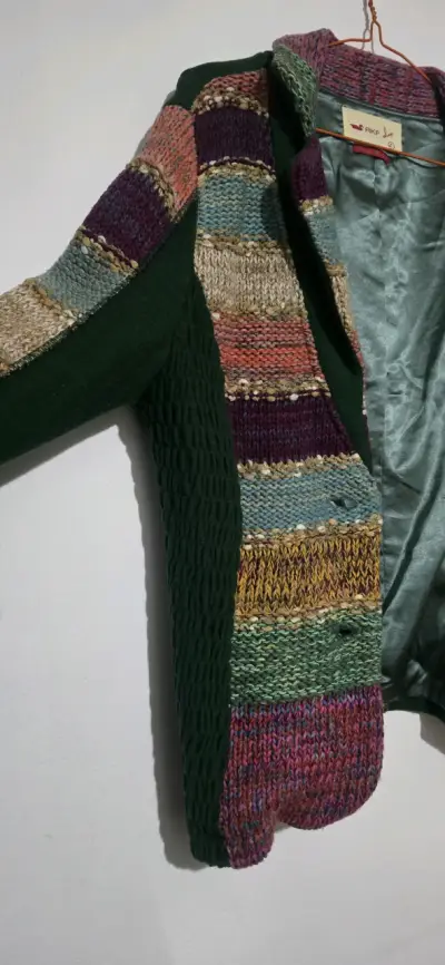 Blazer multicolor Rockford mujer talla M - miniatura 2