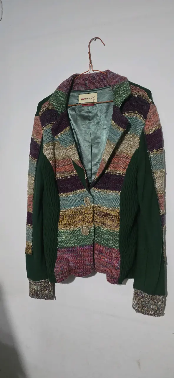 Blazer multicolor Rockford mujer talla M - 3
