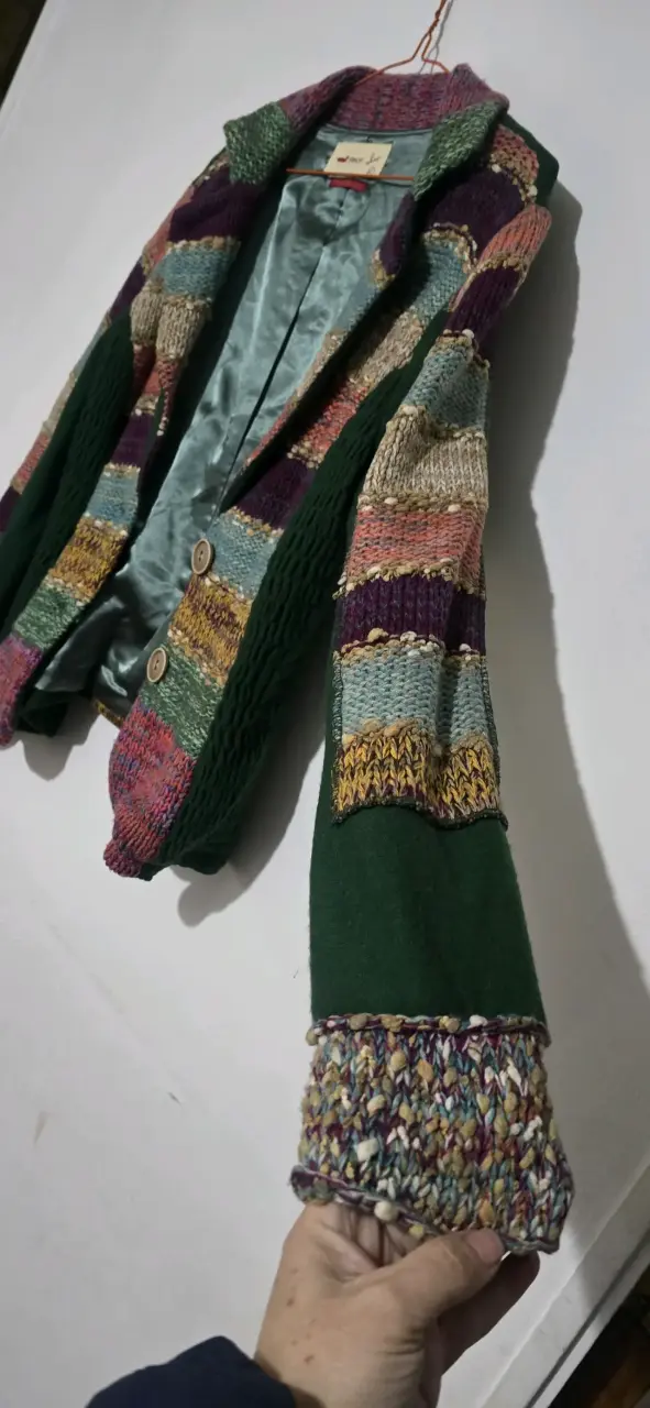 Blazer multicolor Rockford mujer talla M - 4