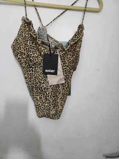 Top de tirantes estampado leopardo - miniatura 3