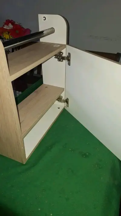 Botiquin de pared con estantes de madera - miniatura 3