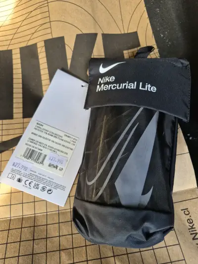 Espinilleras Nike Mercurial Lite negras - miniatura 3
