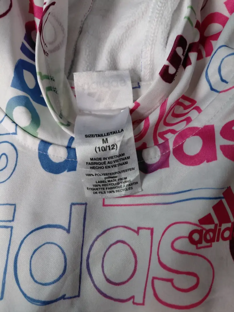 Polerón con capucha Adidas multicolor - 2