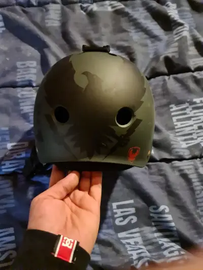 Casco de skate Triple Eight verde - miniatura 4