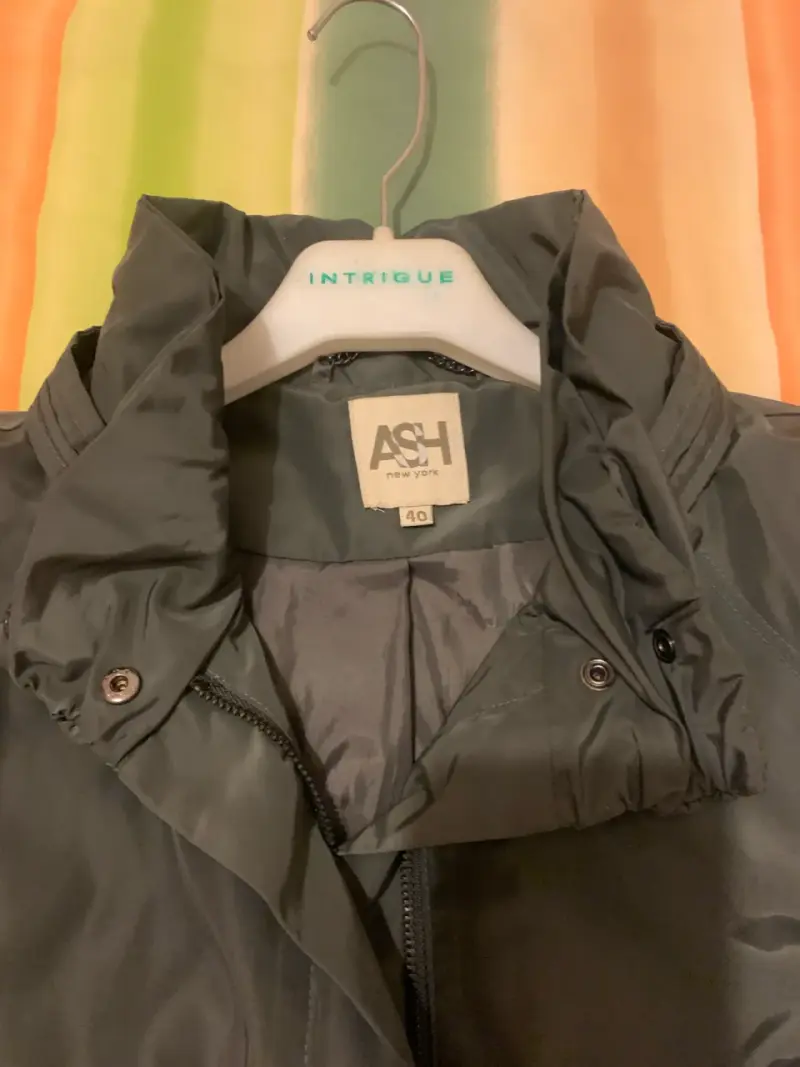 Chaqueta, parka color gris/plomo cinturón Ash - 2