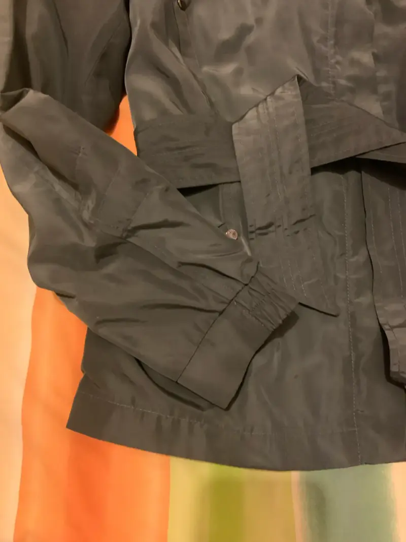 Chaqueta, parka color gris/plomo cinturón Ash - 3