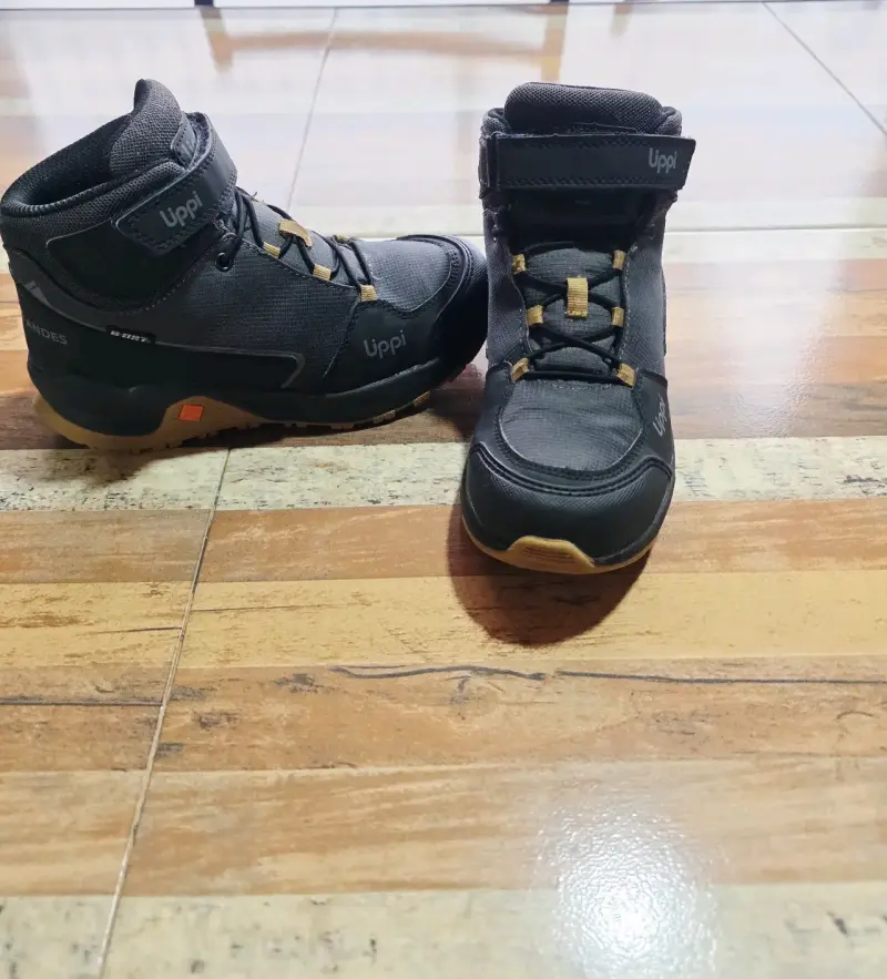 Zapatillas Lippi negras con velcro N33 - 2