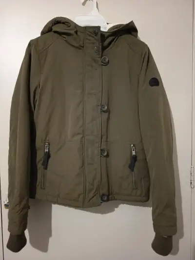 Parka Only verde con forro polar - miniatura 2