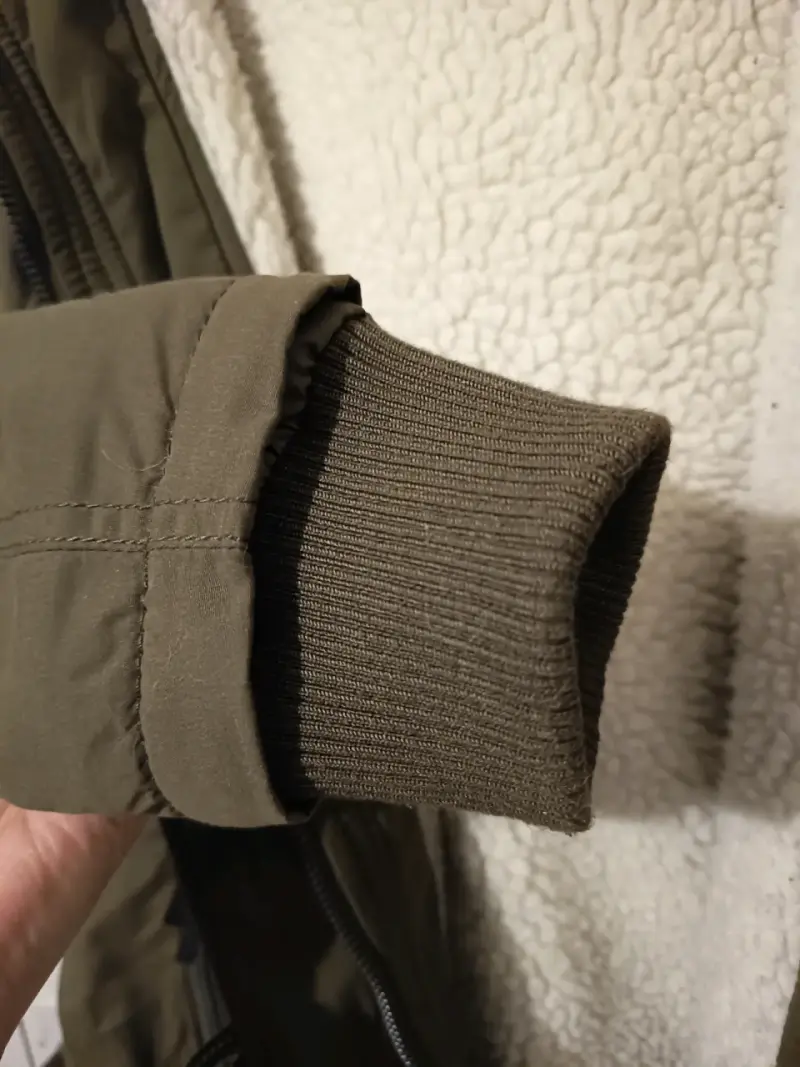 Parka Only verde con forro polar - 5