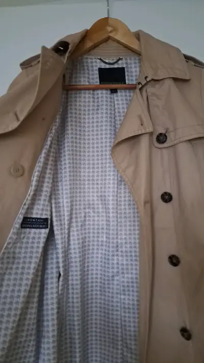 Trench coat beige Banana Republic - miniatura 2