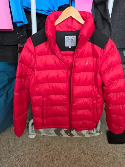 Chaqueta acolchada roja Doite mujer - miniatura 2