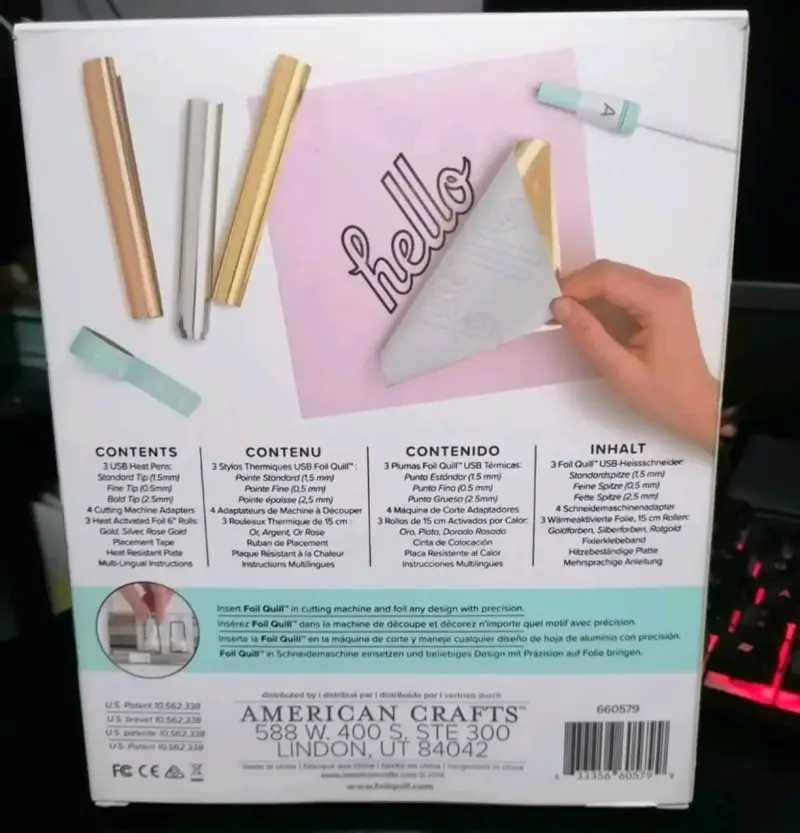 Kit de pluma térmica Foil Quill - 3