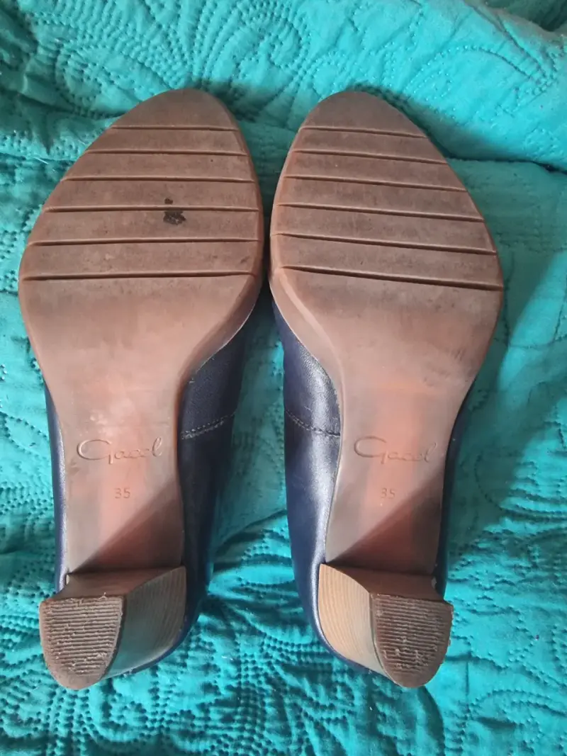 Zapatos de tacón azul marino elegantes Gacel - 2