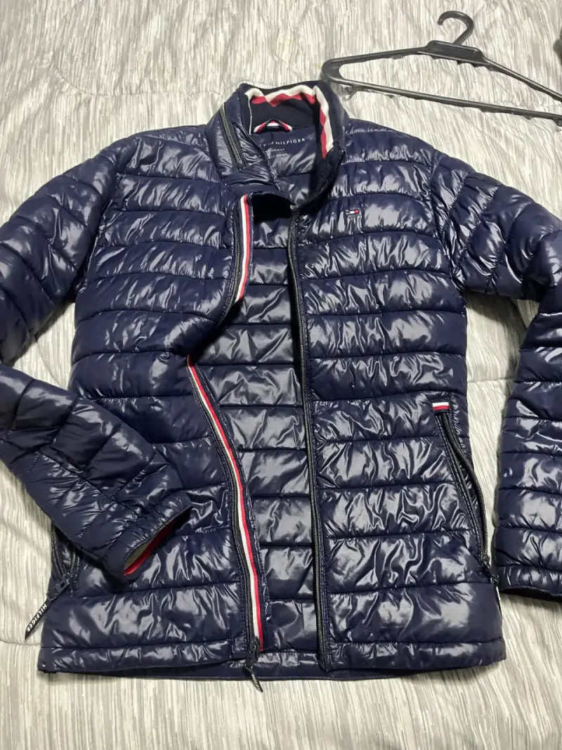 Chaqueta acolchada Tommy Hilfiger azul marino - 1