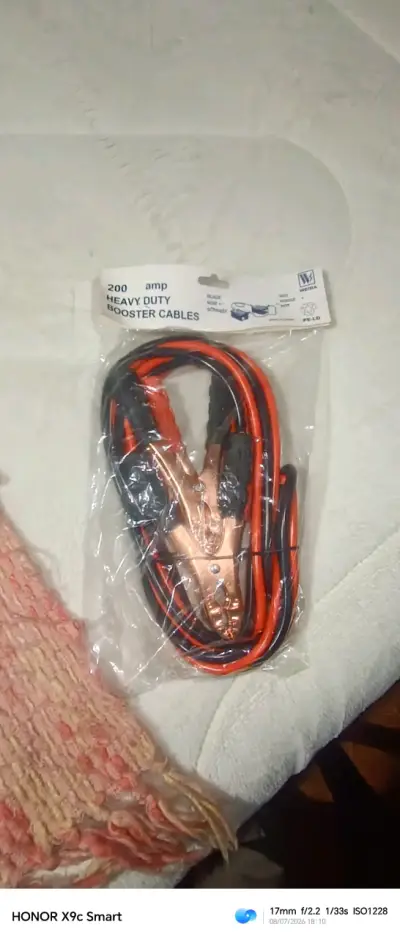 Cables de arranque 200 amp para auto - miniatura 1