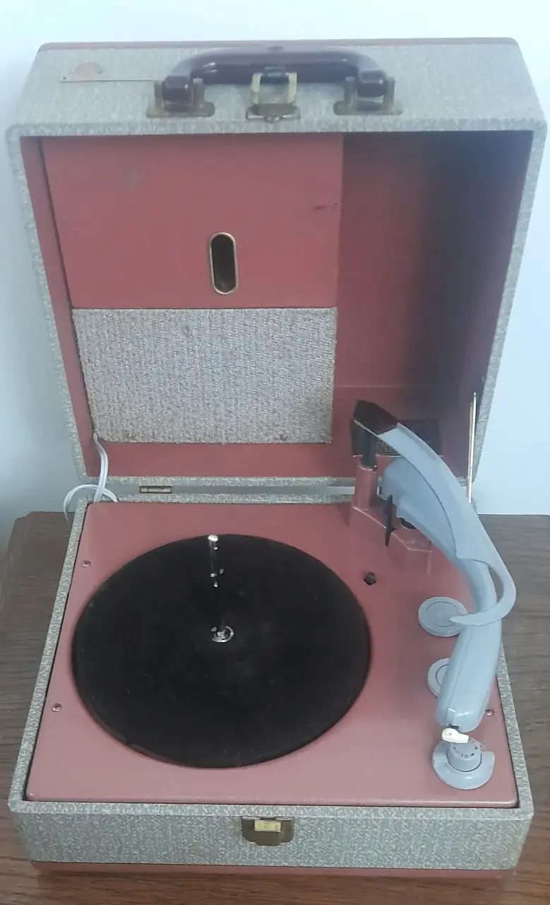 Tornamesa Antiguo tocadiscos vintage ampli tubos - 1