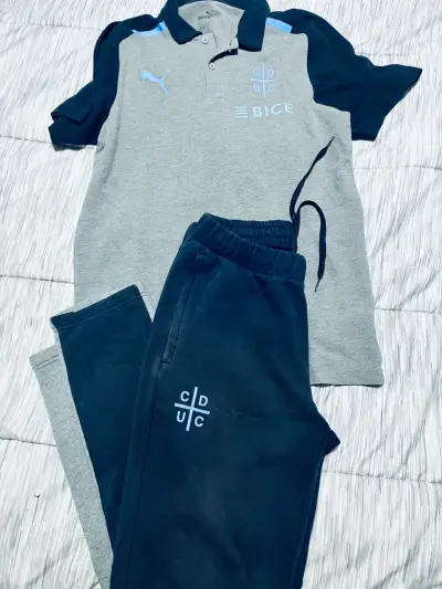 Conjunto deportivo Puma CDUC gris y azul - miniatura 1