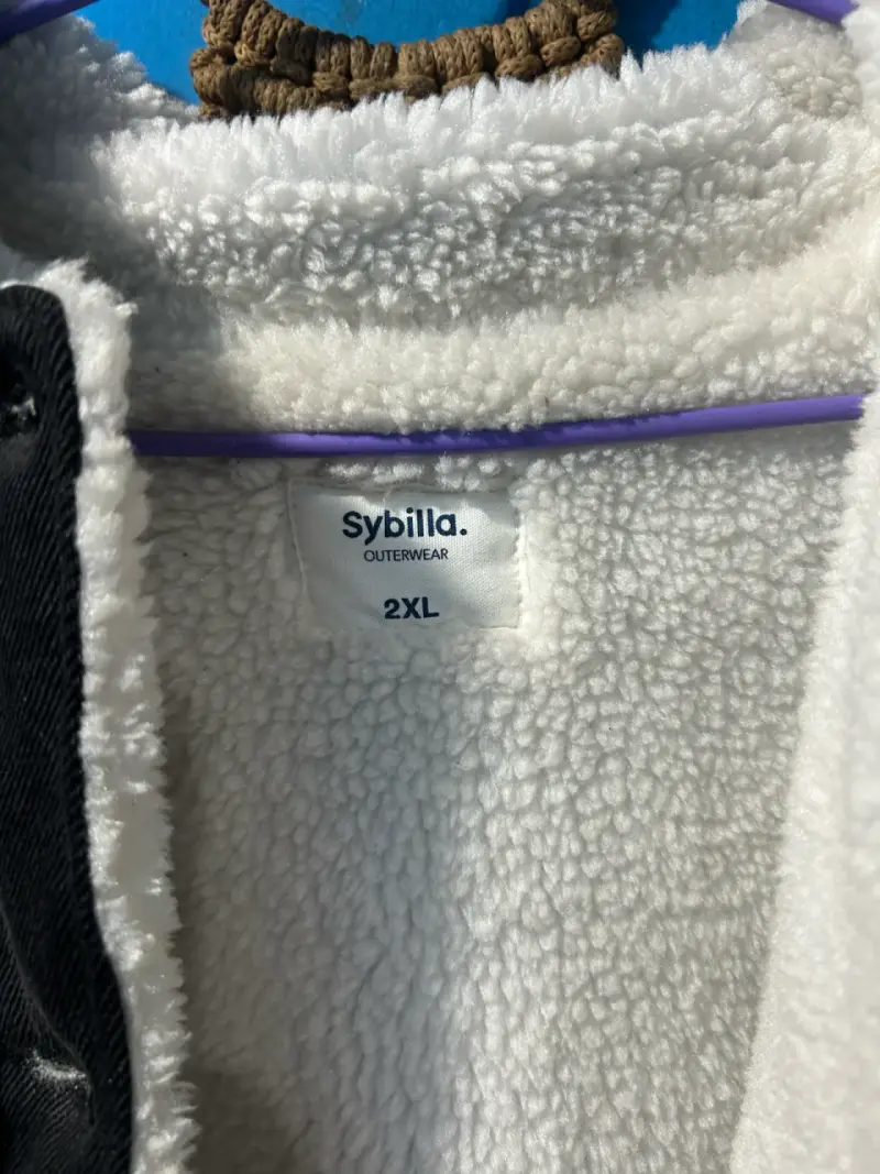 Chaqueta de mezclilla con forro de borrego - 3