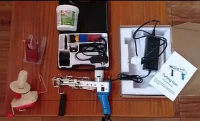 Máquina de tufting con accesorios completos - miniatura 1