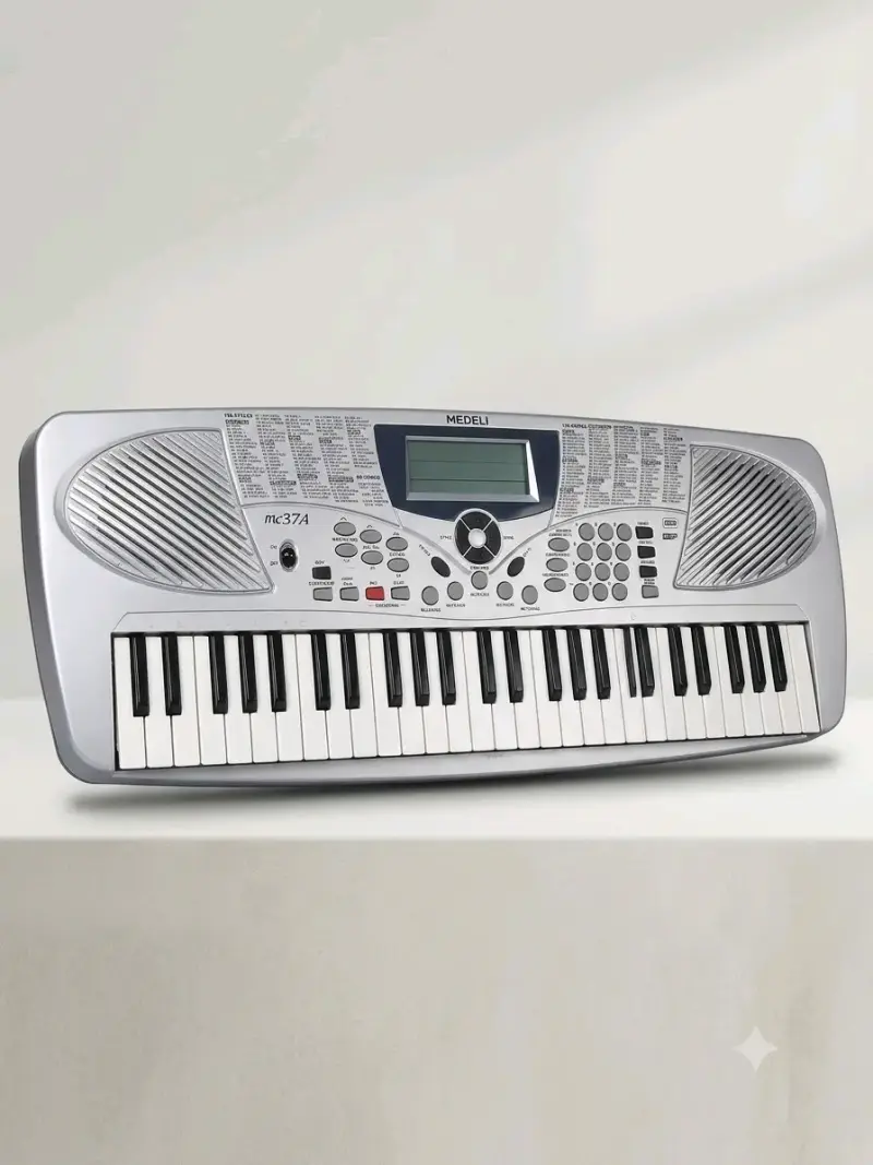 Teclado electrónico Medeli MC37A portátil