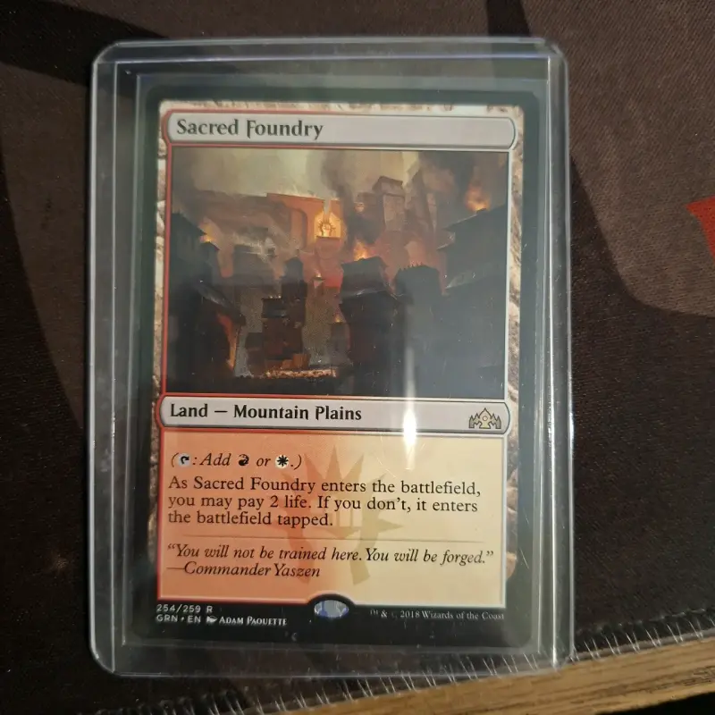 Carta Magic: The Gathering Sacred Foundry