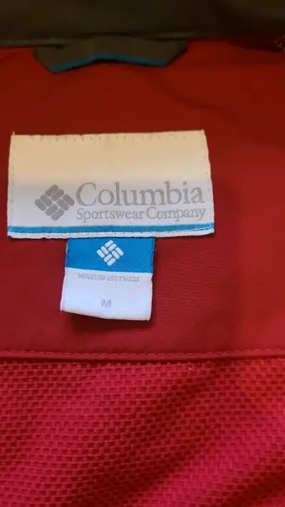 Corta viento columbia, color rojo, de varon TM - miniatura 3