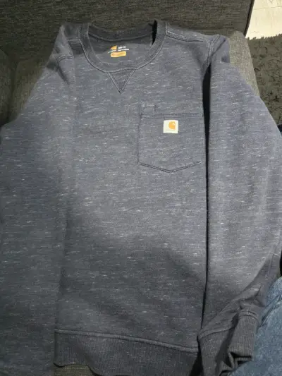 Polerón Carhartt gris con bolsillo - miniatura 1