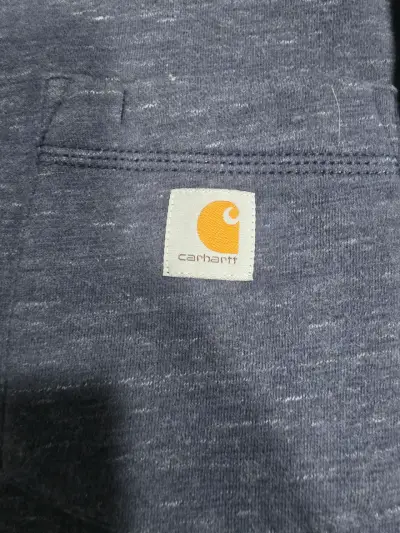 Polerón Carhartt gris con bolsillo - miniatura 2