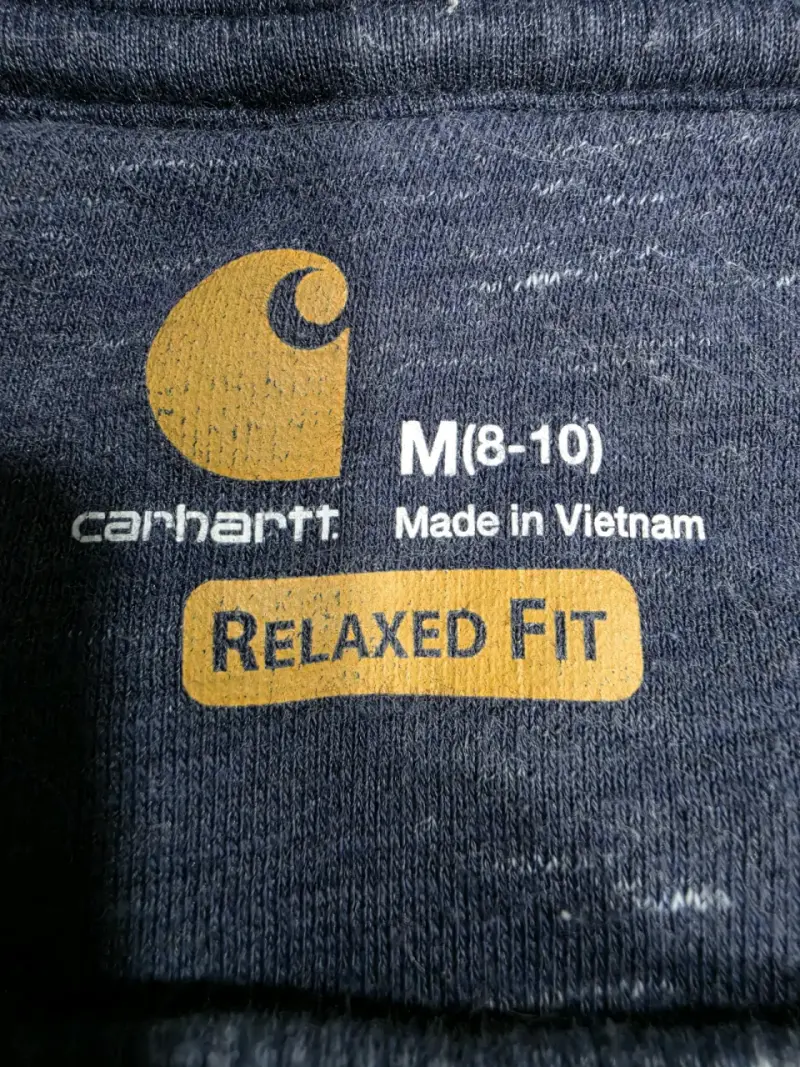 Polerón Carhartt gris con bolsillo - 3