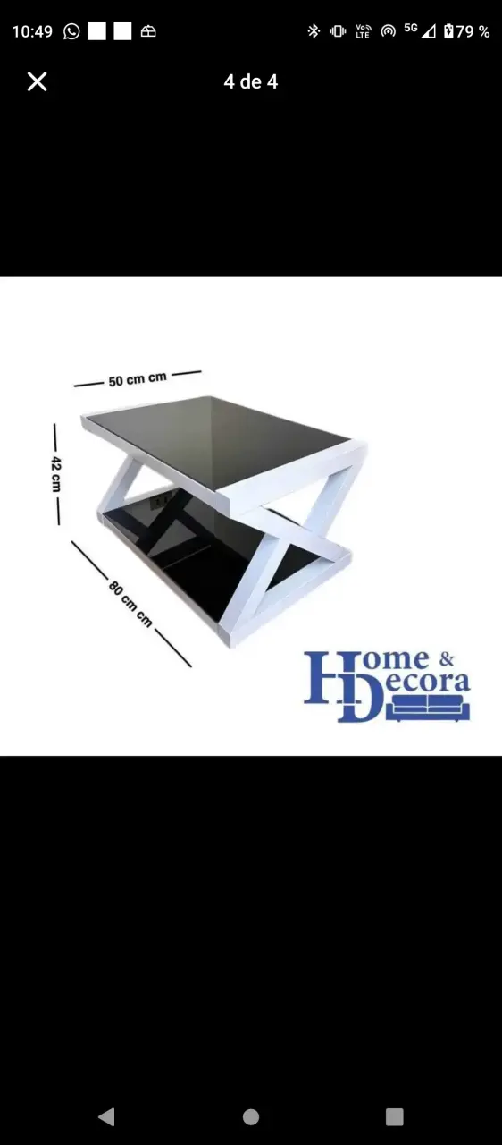 Mueble tipo locker y mesa centro - 4