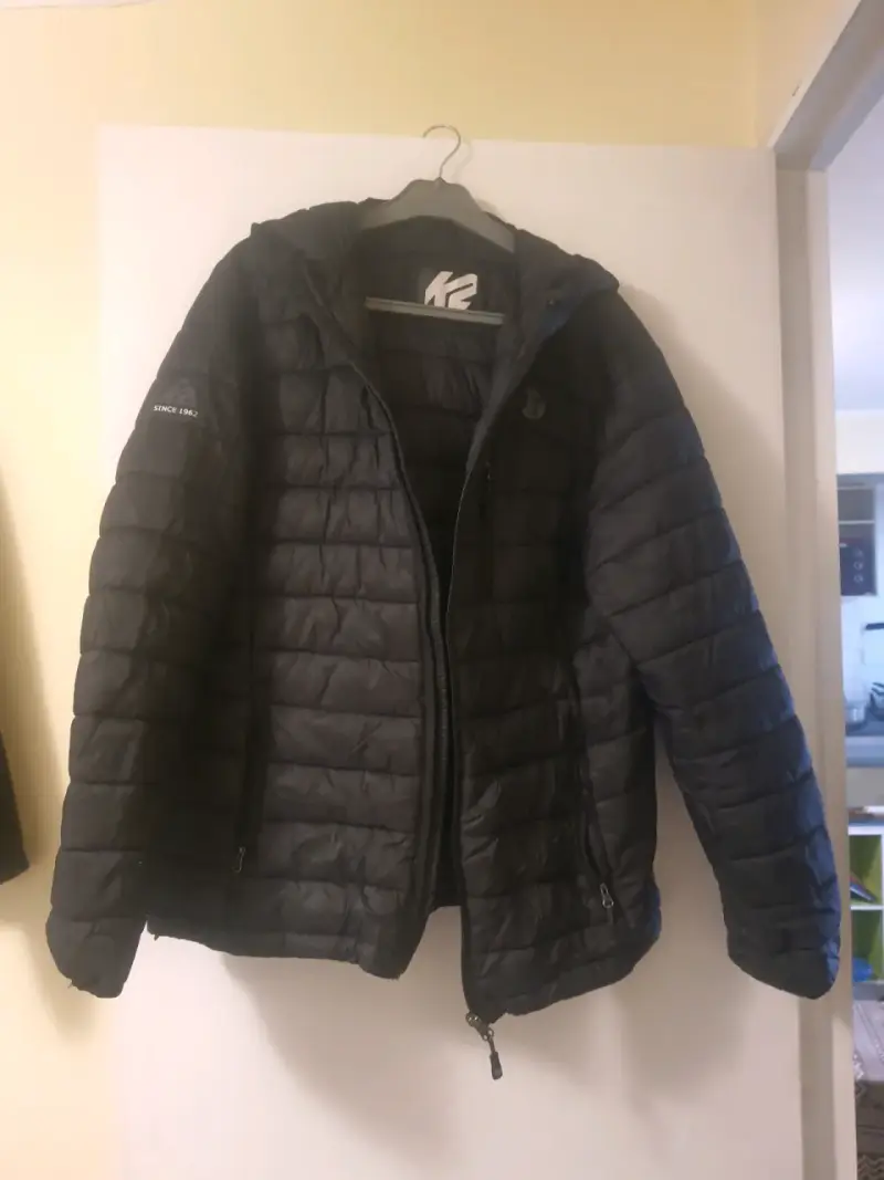 Chaqueta acolchada negra K2 para invierno - 1